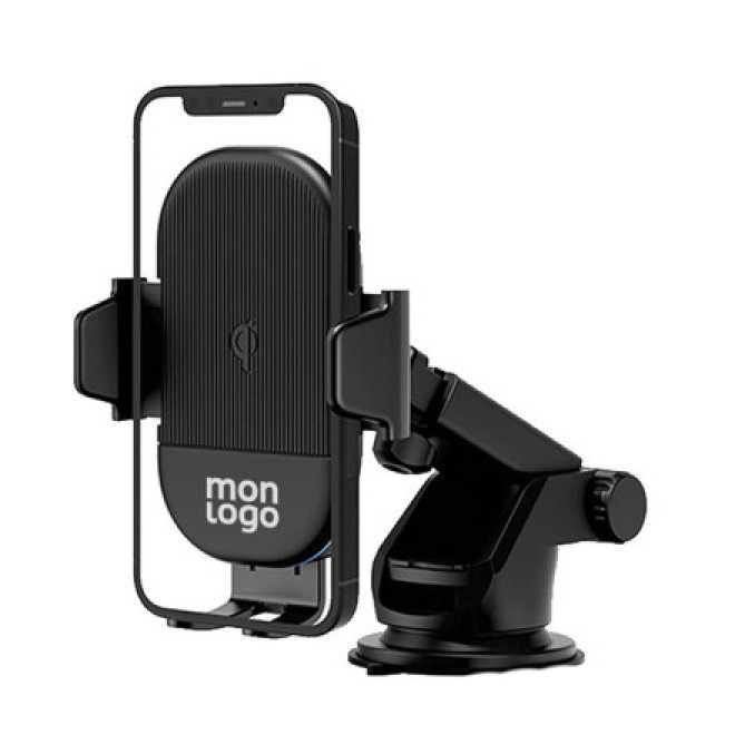 SUPPORT VOITURE PERSONNALISABLE AVEC CHARGE RAPIDE AKASHI® 'SHARY'