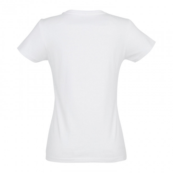 TEE SHIRT PERSONNALISÉ FEMME BLANC 'IMPERIAL'   FABRICATION EXPRESS 4J