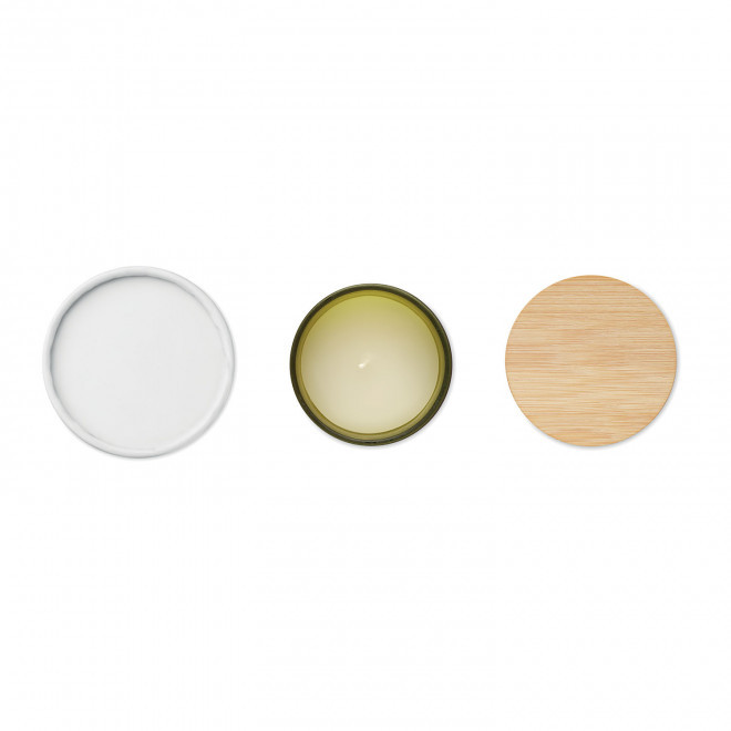 BOUGIE PERSONNALISÉE EN CIRE VÉGÉTALE 'CAPRI'