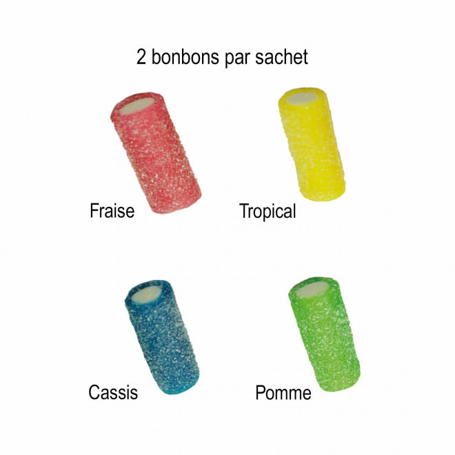 LOT DE 100 SACHETS DE BONBONS HARIBO® 'RAINBOW PIK'