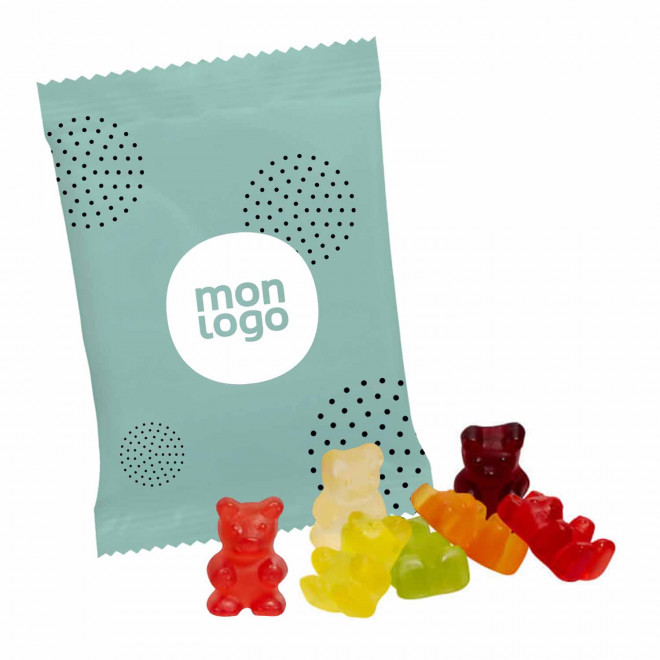 BONBONS GOMME DE FRUITS PERSONNALISABLE 'WINNY XXL'
