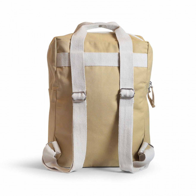 SAC A DOS PERSONNALISABLE EN COTON BIO 'CRUZ'