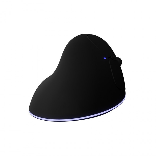 SOURIS PUBLICITAIRE ERGONOMIQUE SANS FIL 'RUBBA'