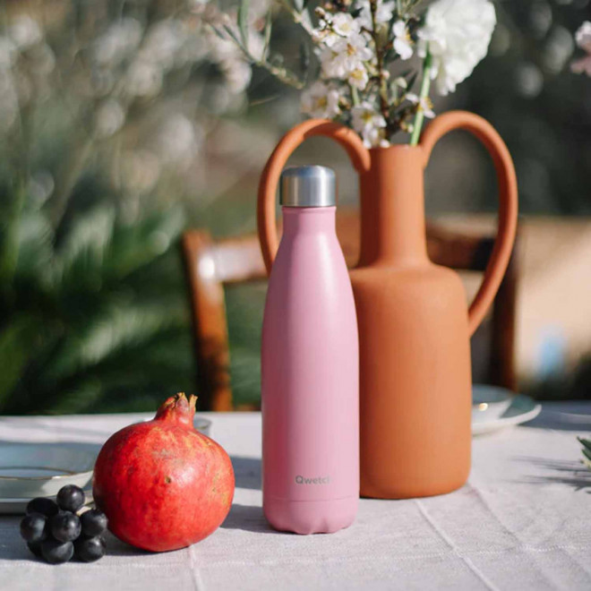 BOUTEILLE ISOTHERME PERSONNALISABLE INOX '500 ML QWETCH®'