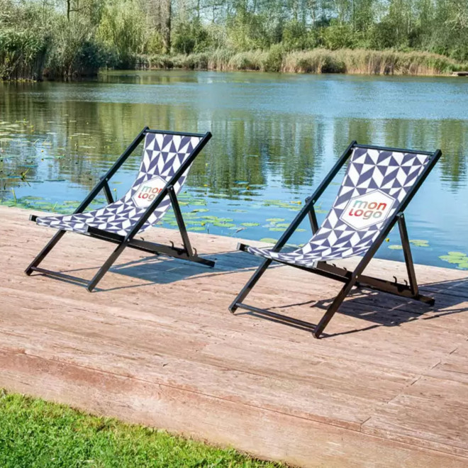 CHILIENNE PERSONNALISABLE EN ALUMINIUM 'TORMEY MAXI'