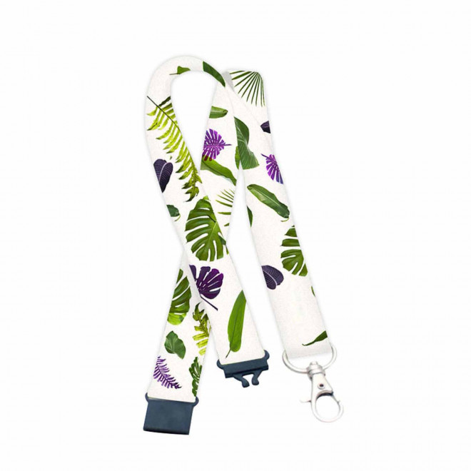 TOUR DE COU PERSONNALISÉ LANYARD EN RPET 'OTTAWA'