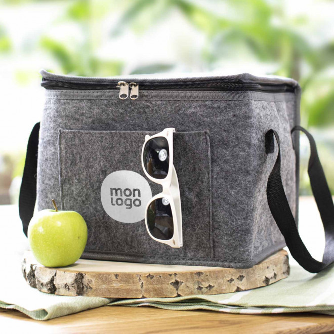 SAC ISOTHERME PERSONNALISABLE EN FEUTRE RPET 'KUBSO'