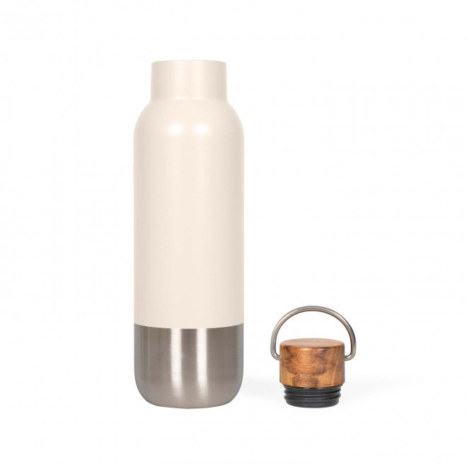 BOUTEILLE ISOTHERME RECYCLE 650ML PERSONNALISABLE 'LEVIA'