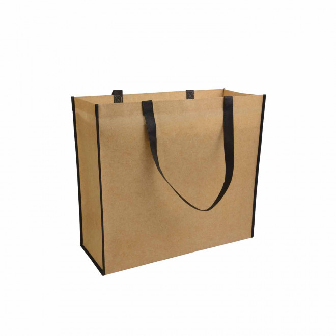 SAC CABAS PERSONNALISABLE NON TISSE LAMINE 'VILLY'