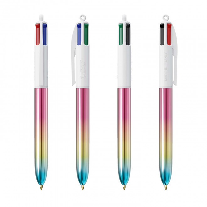 STYLO BIC® 4 COULEURS PERSONNALISABLE 'GRADIENT'