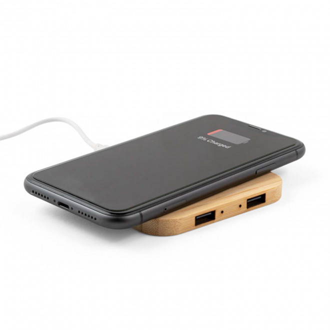 CHARGEUR INDUCTION BAMBOU 'CUADRO 15W'