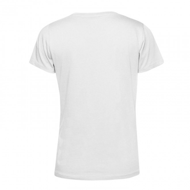 TEE SHIRT FEMME BLANC B&C PERSONNALISABLE 'PALTO BIO 145G'