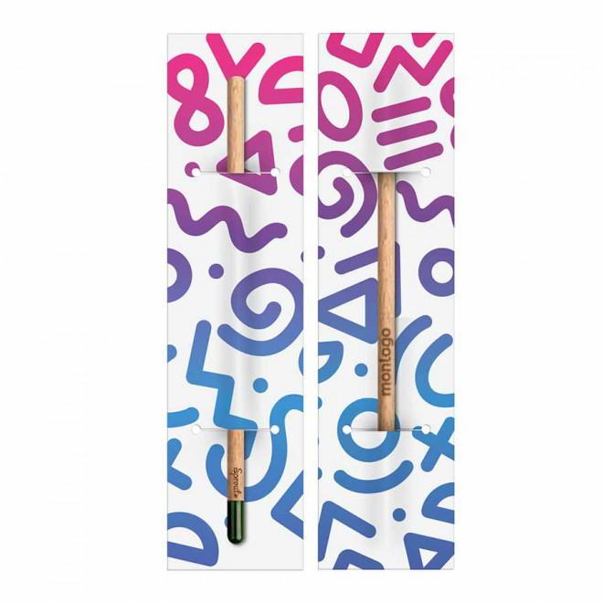 CRAYON GRAINES CARTONETTE PERSO 'POUSS' 