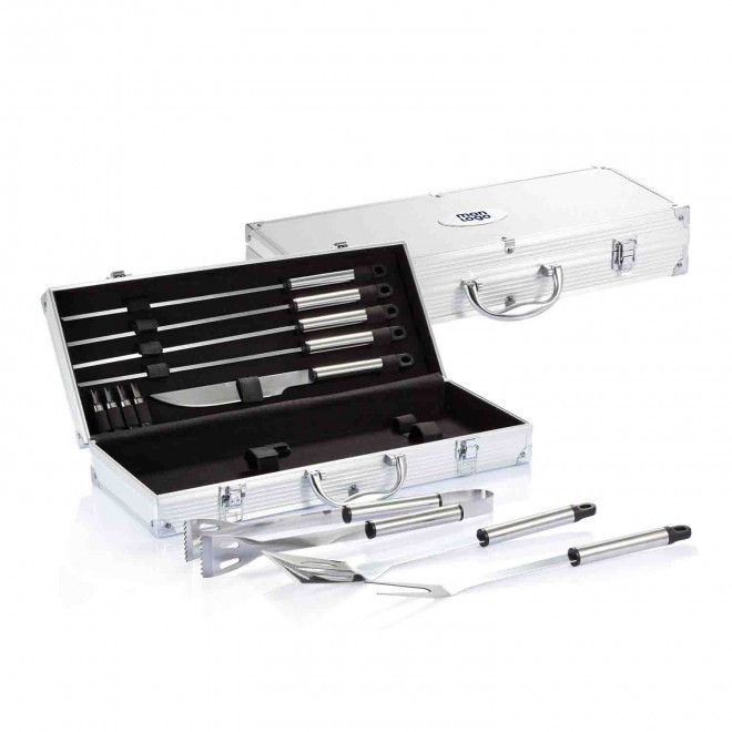 SET BARBECUE 12 USTENSILES PERSONNALISABLES 'MOOREA'