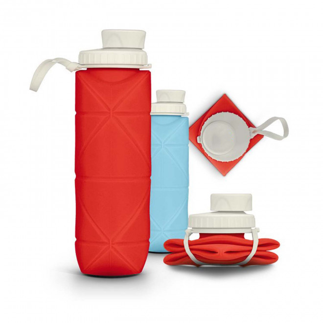 GOURDE PERSONNALISABLE SILICONE PLIABLE 600 ML 'CAMPEGGIO'