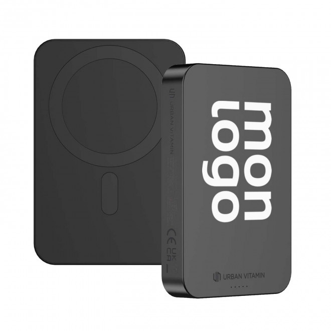POWERBANK PERSONNALISABLE PLASTIQUE RECYCLE RCS 'ELEGANTI'
