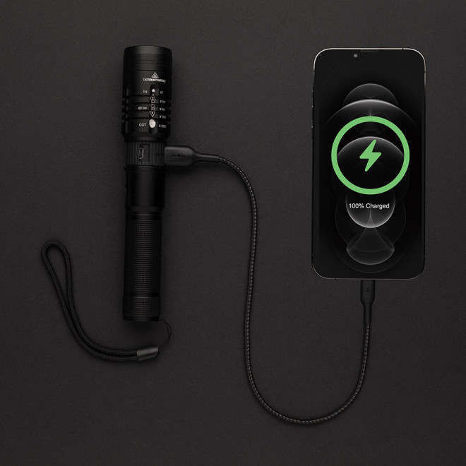 TORCHE PERSONNALISÉE RECHARGEABLE GEAR X® 'STRALI' 