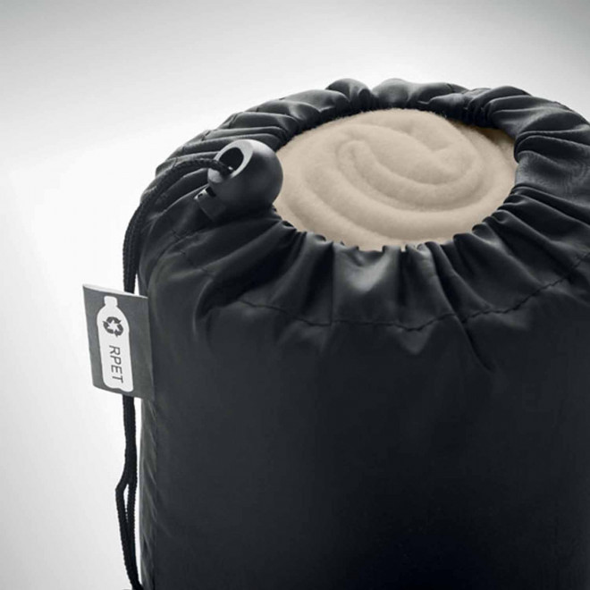 PLAID POLAIRE PERSONNALISABLE 'WEEK END RPET' 