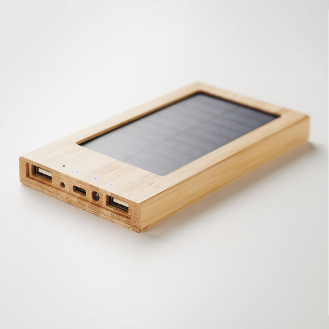 BATTERIE À PERSONNALISER EN BAMBOU À INDUCTION 5W 'FUDO'