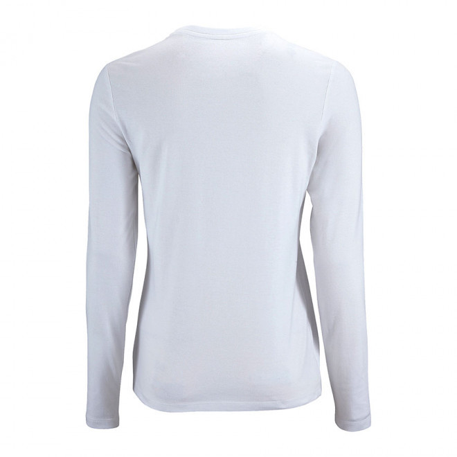 TEE SHIRT PERSONNALISABLE FEMME ML BLANC 'IMPERIAL LSL'