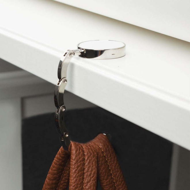 ACCROCHE SAC PUBLICITAIRE 'ADÉLIE' EXPÉDITION RAPIDE 4J