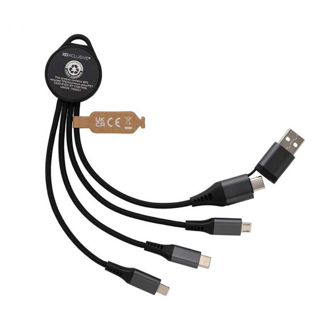 CABLE 6 EN 1 PERSONNALISABLE ALU RCS 'FIERTA'