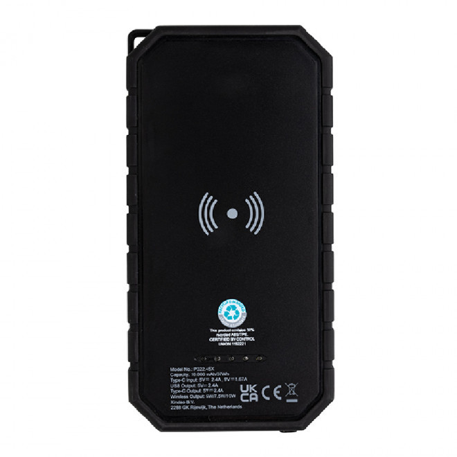 BATTERIE DE SECOURS PERSONNALISABLE 10000 MAH 'KARFI ECO'