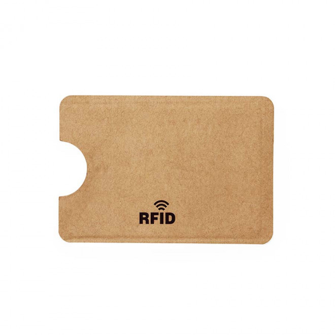PORTE CARTE PERSONNALISÉ ANTI RFID PAPIER RECYCLÉ 'SMARTCARDI'