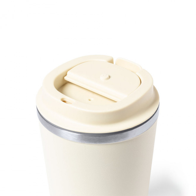 MUG PERSONNALISABLE ACIER INOX DOUBLE PAROI 350 ML 'TOODI'