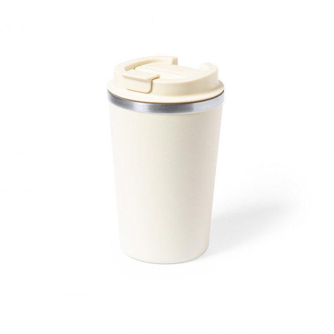 MUG PERSONNALISABLE ACIER INOX DOUBLE PAROI 350 ML 'TOODI'