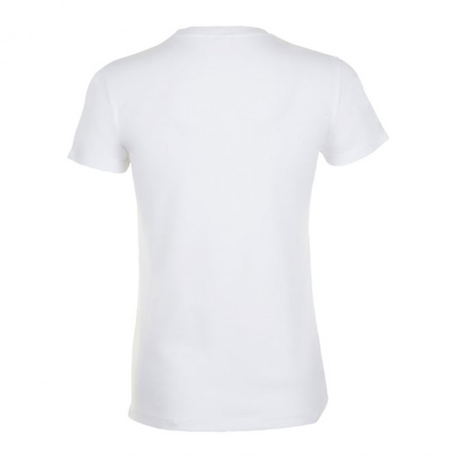 TEE SHIRT PUBLICITAIRE FEMME BLANC 'REGENT'   EXPÉDITION EXPRESS 72H