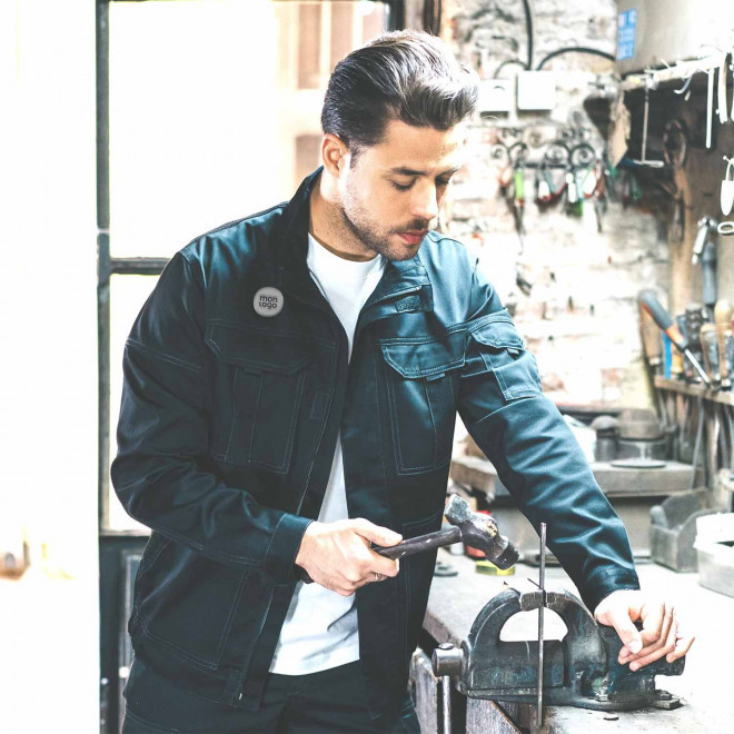 BLOUSON STRETCH PERSONNALISE 'AMANDO'