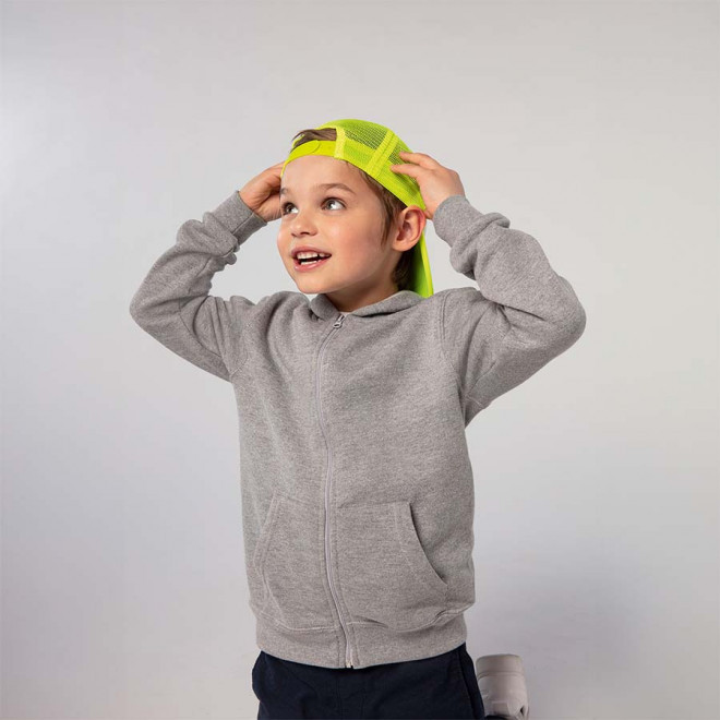 SWEAT SHIRT PUBLICITAIRE CAPUCHE ENFANT 'STONE'