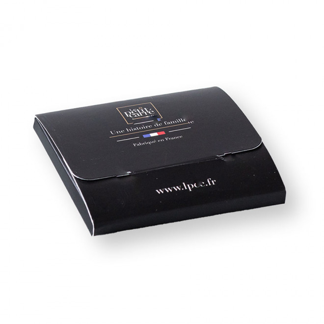 CARTE 4 CARRES PERSONNALISABLE LPCC® 'CARBIO'