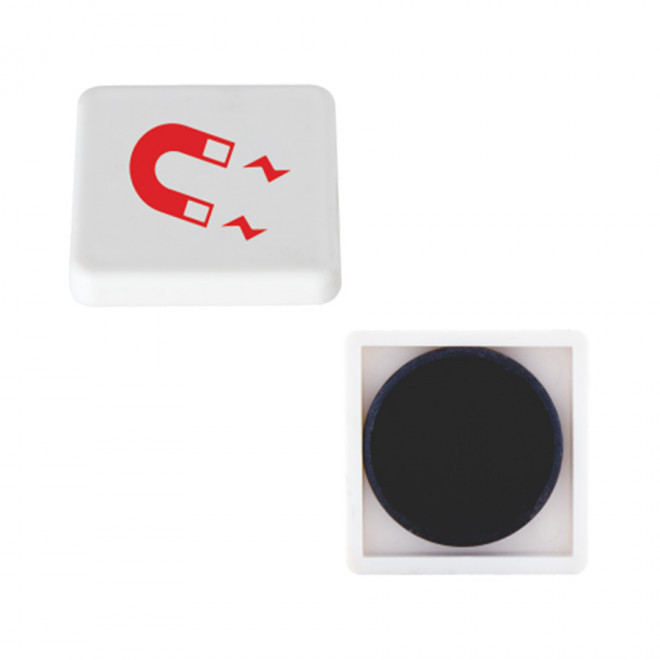 MAGNET PUBLICITAIRE CARRÉ COULEUR 'WILMA'