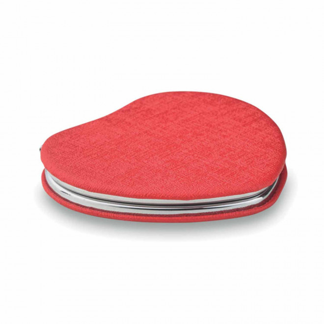 MIROIR COEUR PERSONNALISABLE 'CARMIN'