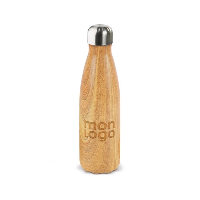 BOUTEILLE ISO PERSONNALISABLE 500ML BOIS 'ASTRIO' 4J