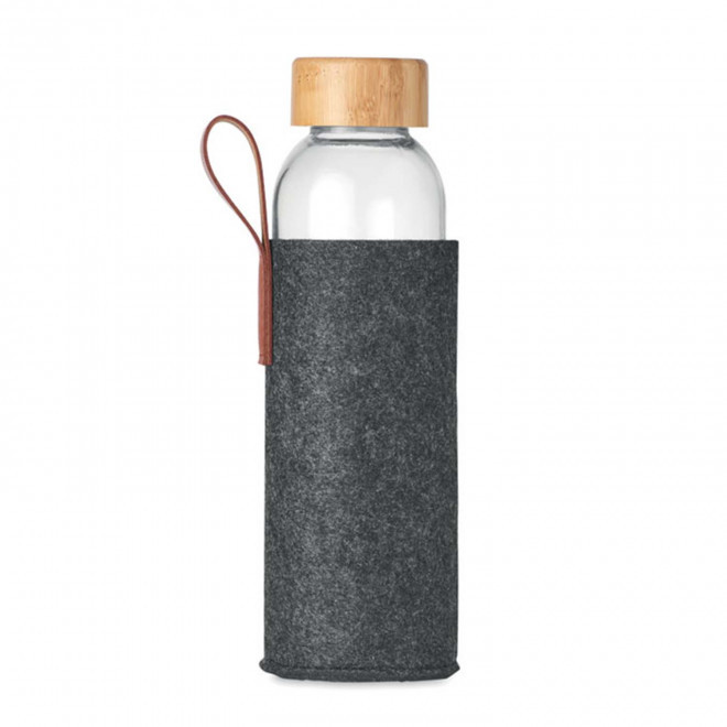 BOUTEILLE PUBLICITAIRE EN VERRE 500 ML 'POLYR'