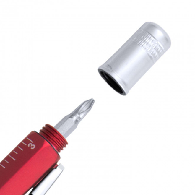 STYLO PERSONNALISABLE MULTIFONCTIONS ALUMINIUM 'SAURILA'