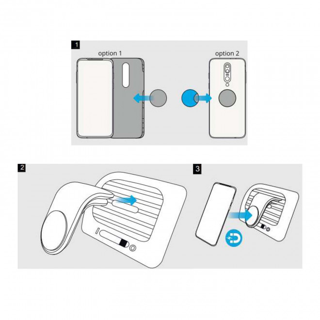 SUPPORT TÉLÉPHONE DE VOITURE PUBLICITAIRE 'CARTOK'