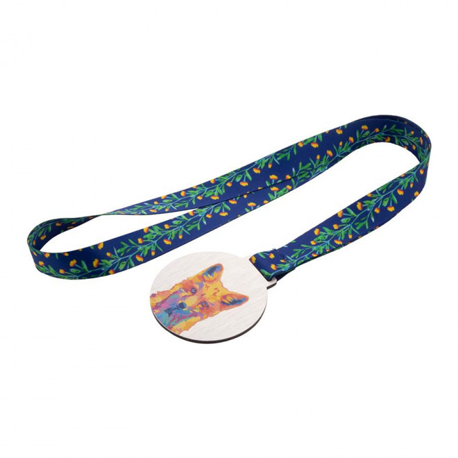 MEDAILLE PERSONNALISABLE EN RPET 'BERCA ALU'