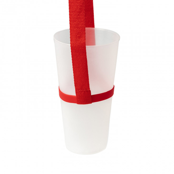 TOUR DE COU PERSONNALISÉ PORTE GOBELET 'LINY'