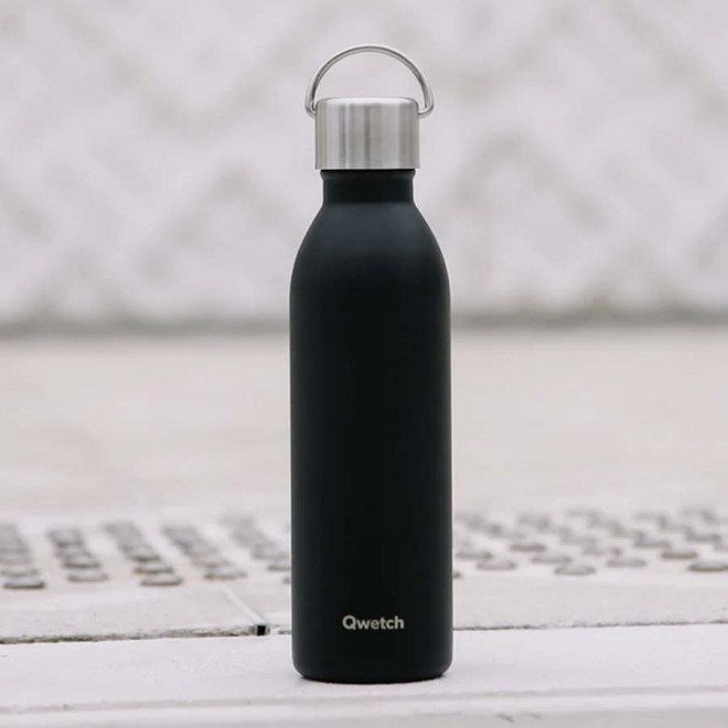 BOUTEILLE ISOTHERME PERSONNALISABLE QWETCH® 'ACTIVE' 600ML