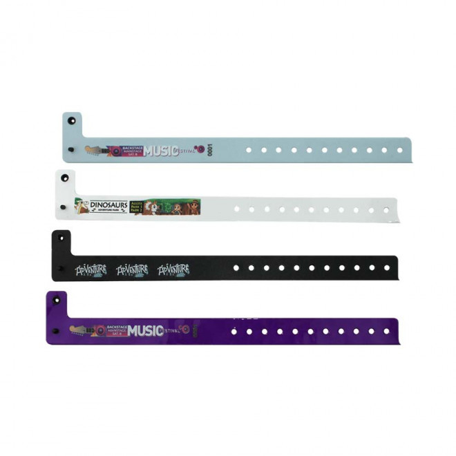 BRACELET PERSONNALISÉ EN VINYLE 'PUNCHY' 