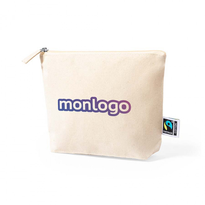 TROUSSE DE TOILETTE PUBLICITAIRE COTON BIO 180G 'KIRU'