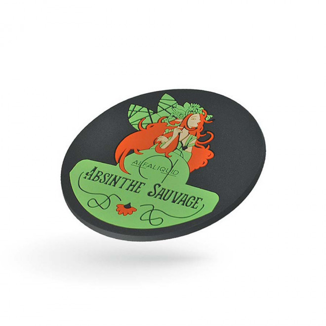 SOUS VERRE PUBLICITAIRE EN PVC ROND 'TIZAI'