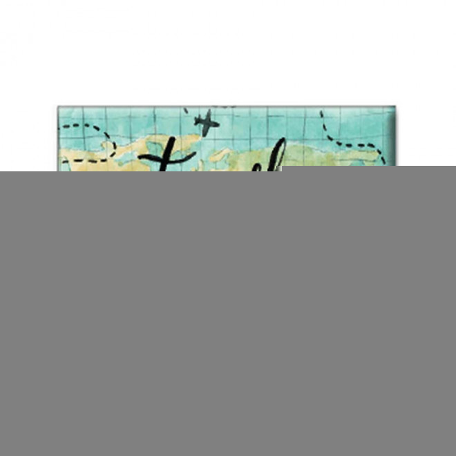 MAGNET PUBLICITAIRE RIGIDE 'COURSY RECTANGLE' 