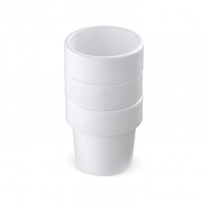 MUG EN PLASTIQUE EMPILABLE PERSONNALISE 240ML 'MARIO'