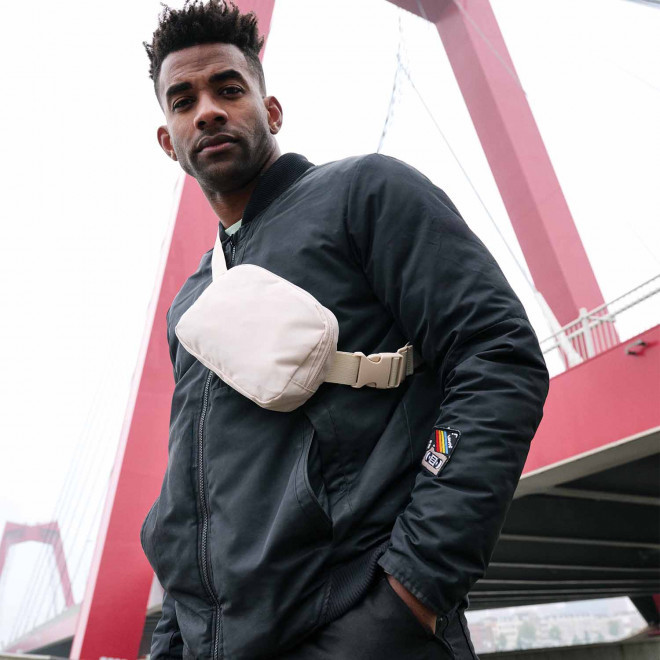 SAC BANANE CROSSBODY RPET PERSONNALISABLE 'PLATNO'