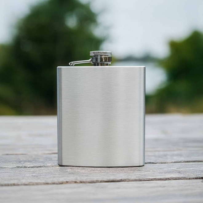 FLASQUE ACIER PERSONNALISEE 'GUDYS 198.1 ML'